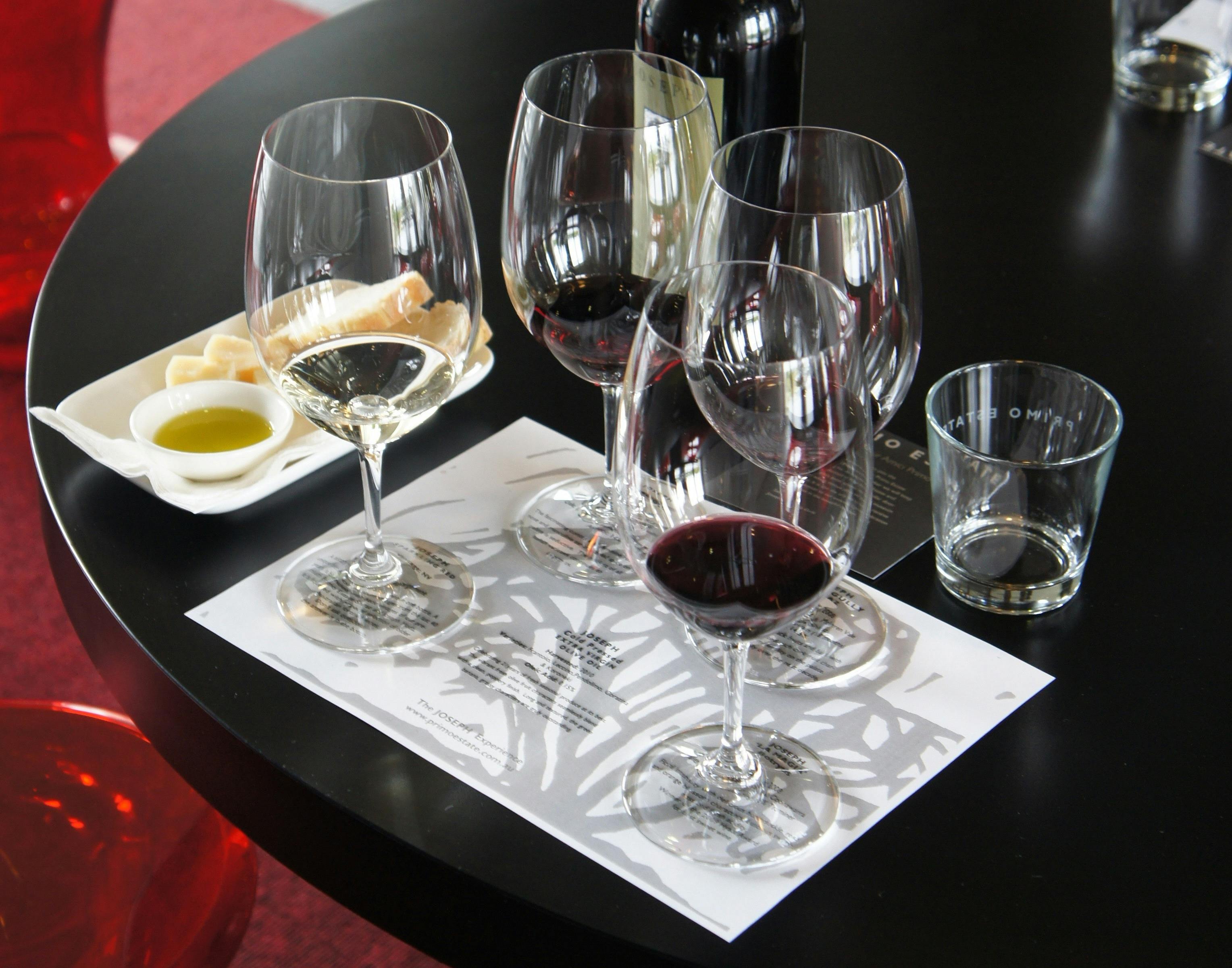 Primo Estate Wine Tasting Experience