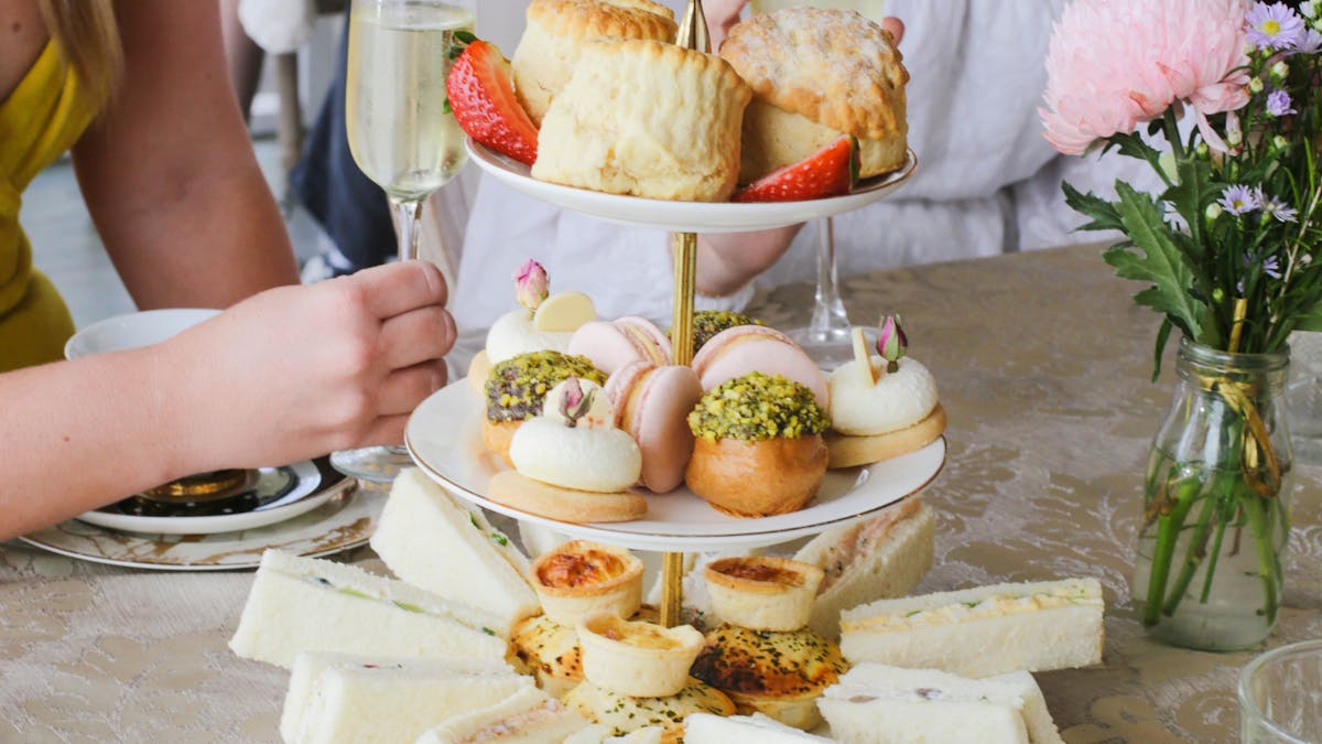 high tea treats at aimee provence with ladies
