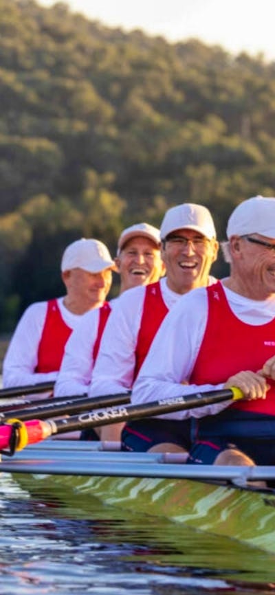 Red Shed masters rowing