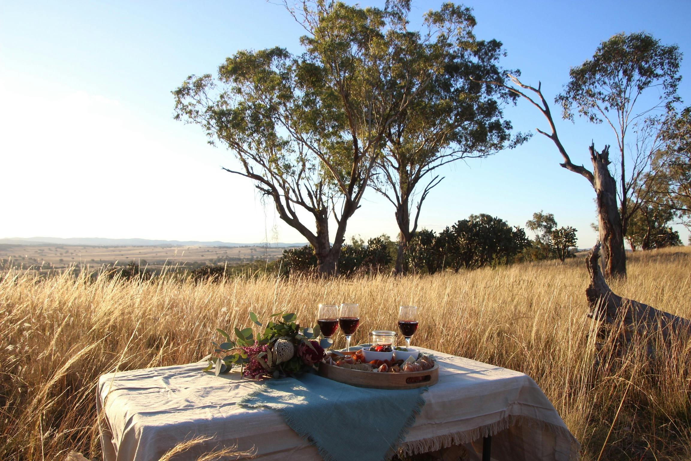 The view from Big Bottom Lookout at Verona Country Escape