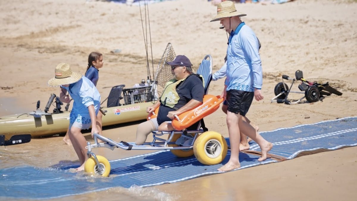Beach mat
