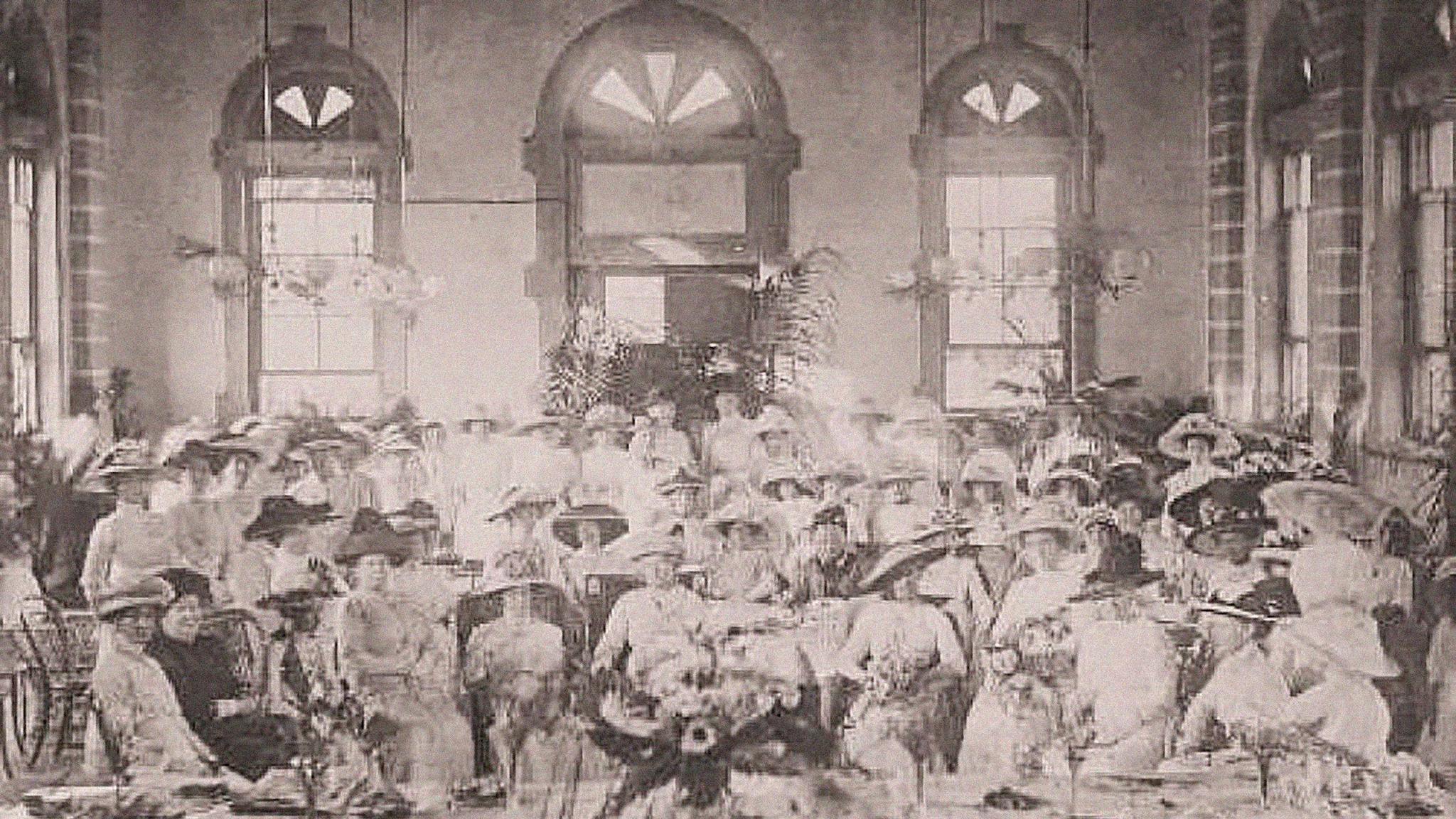1913 - farewell for Mrs Strangman, wife of a Medical Officer, Town Hall.