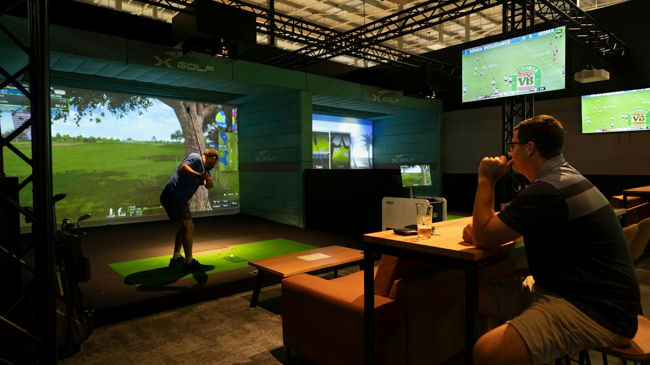 X-Golf Indoor Golf & Bar Mackay Venue