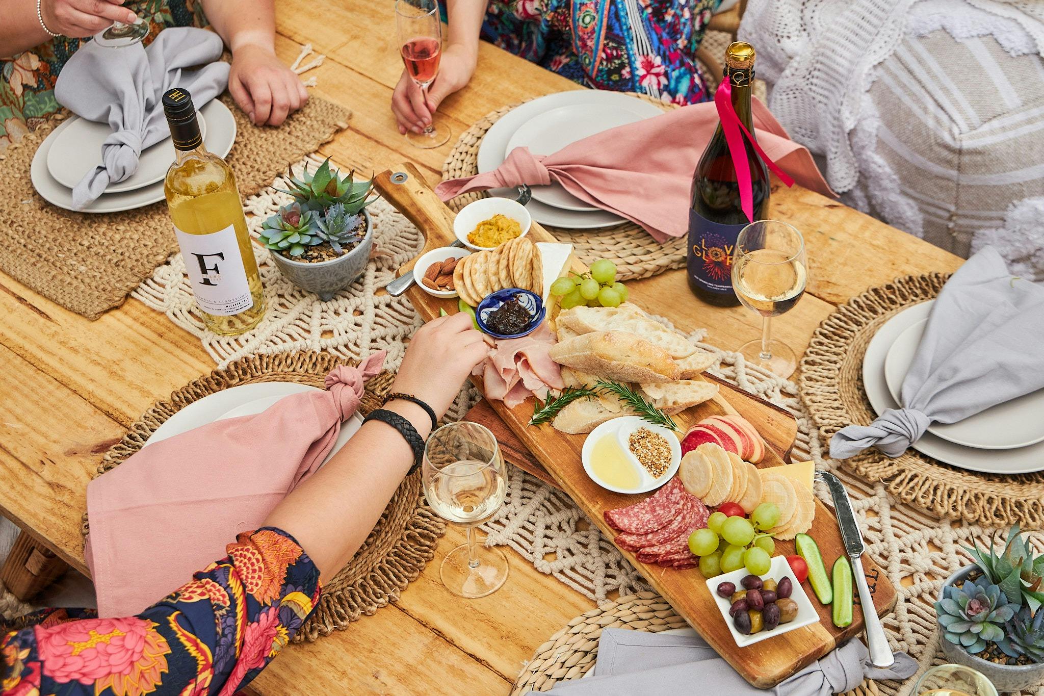 Boho picnic at Hastwell and Lightfoot
