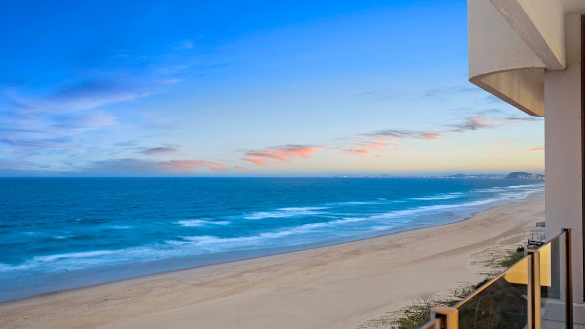 Dorchester on the Beach Balcony Beachfront View