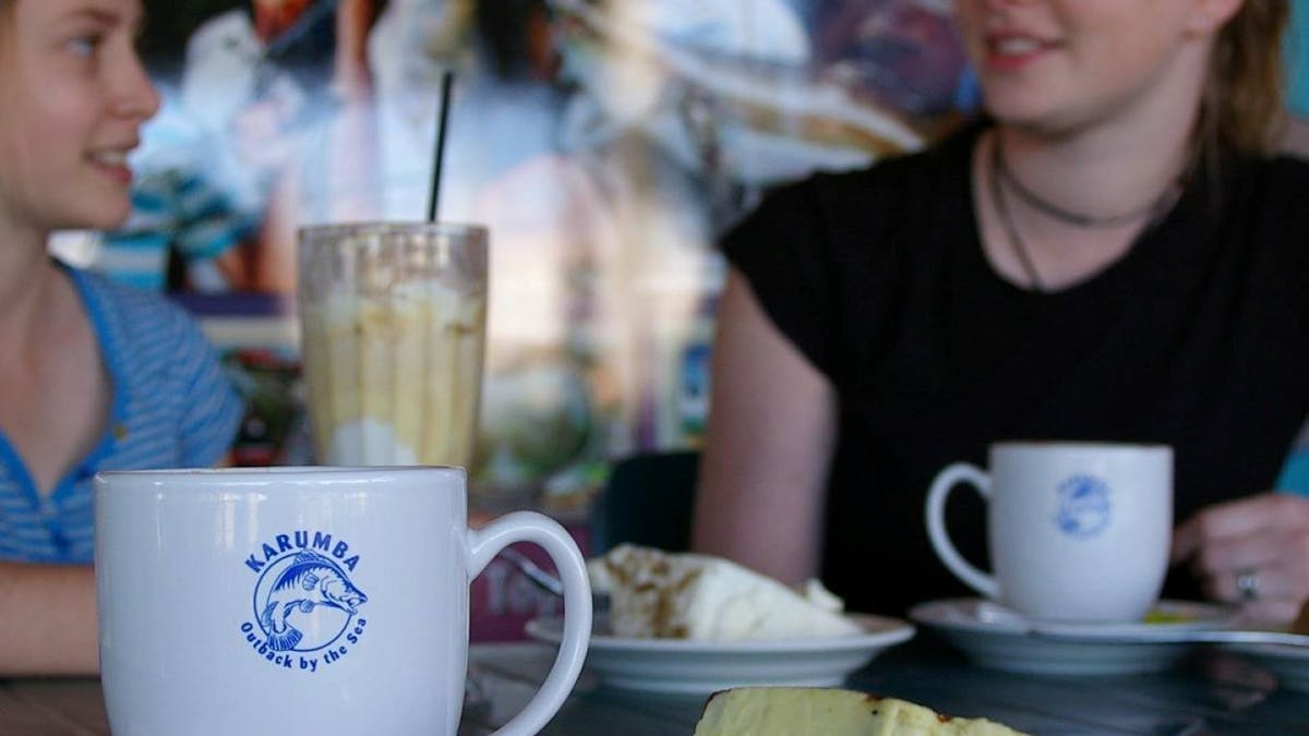 Guests enjoying Coffee