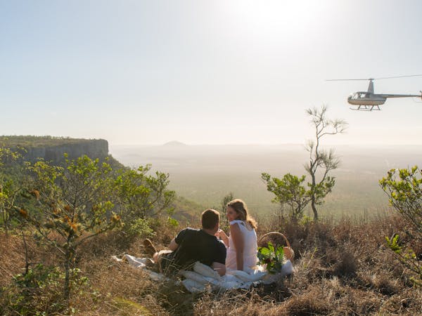 Picnic on Lords Table Mountain.