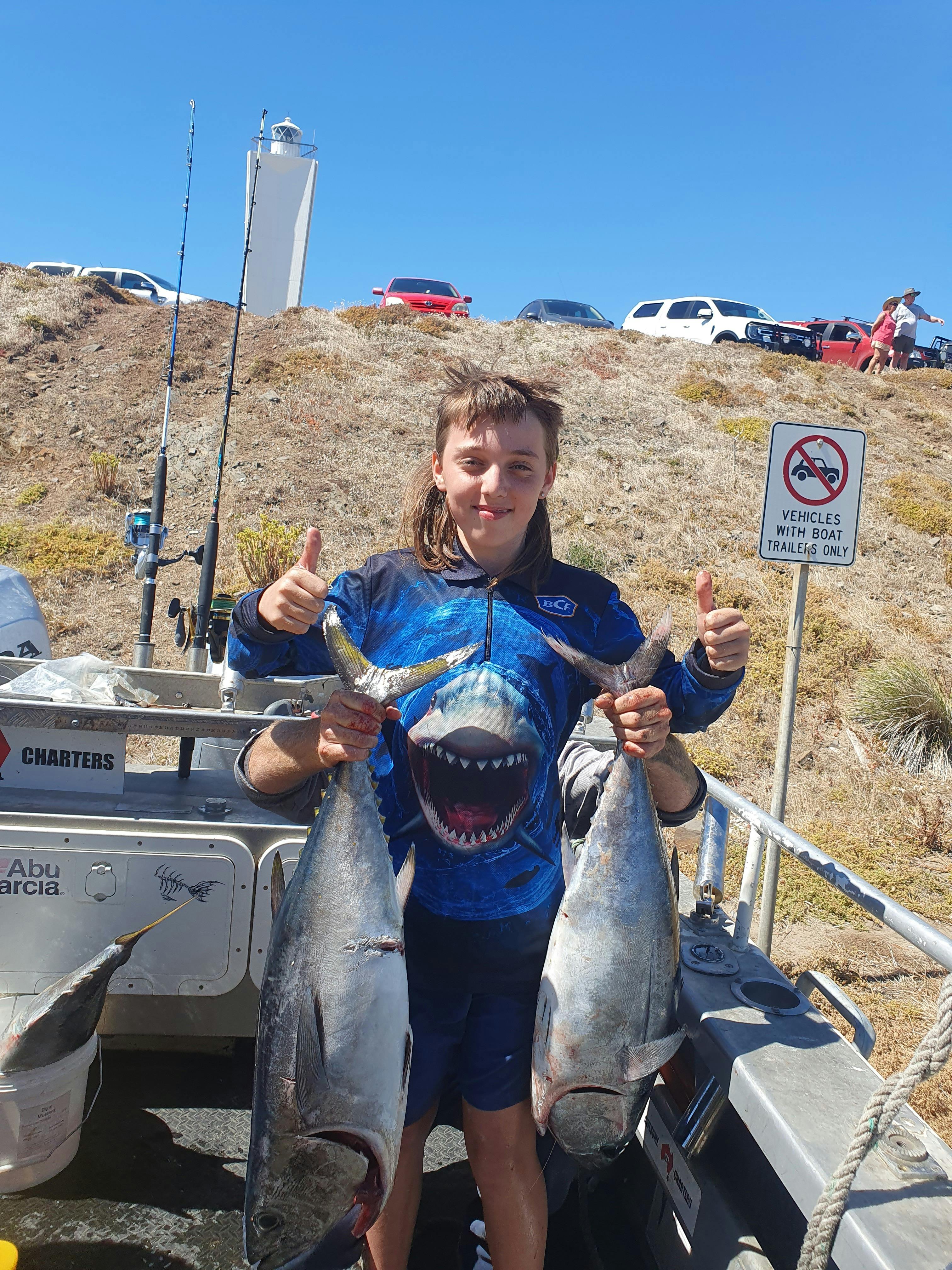 Kids Tuna Offshore Charter