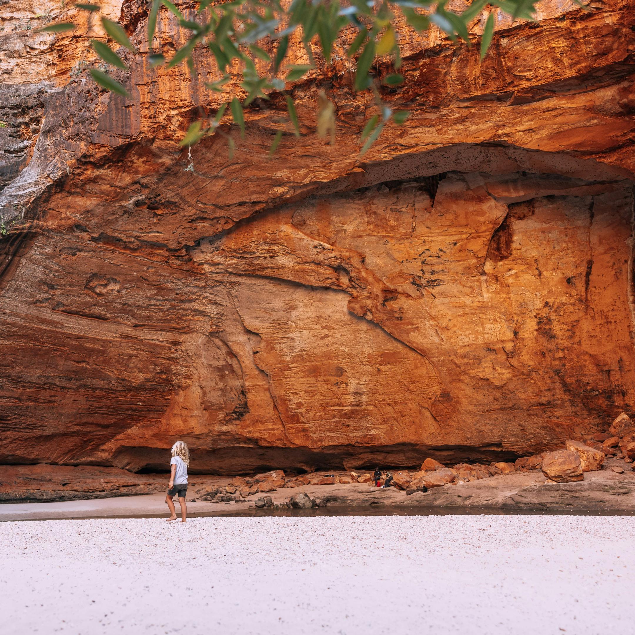 The enormity of Cathedral Gorge, Purnululu
