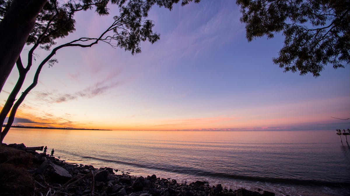 Sunset on the Fraser Coast