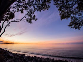 Sunset on the Fraser Coast