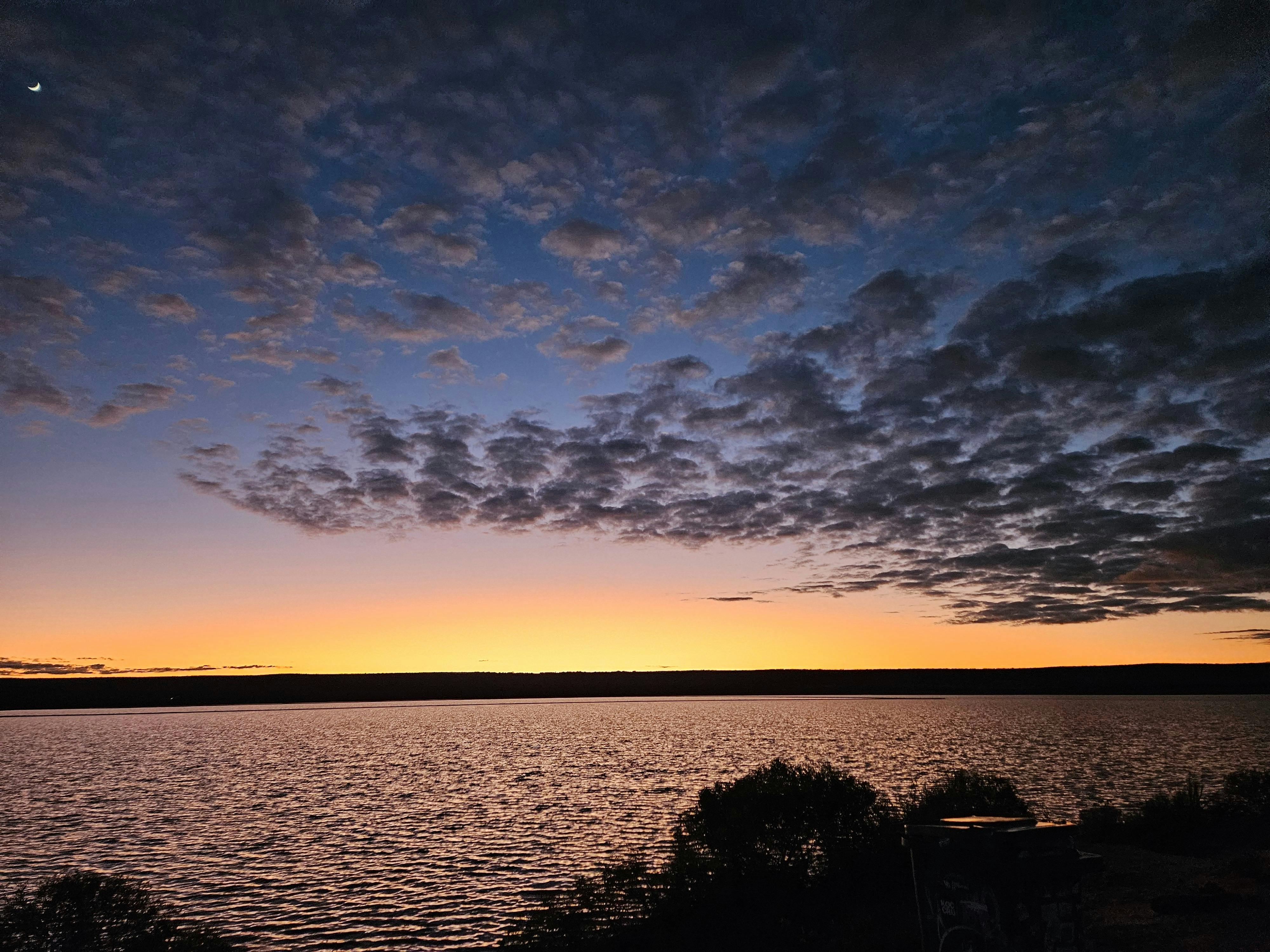 Pink Lake at Sunrise