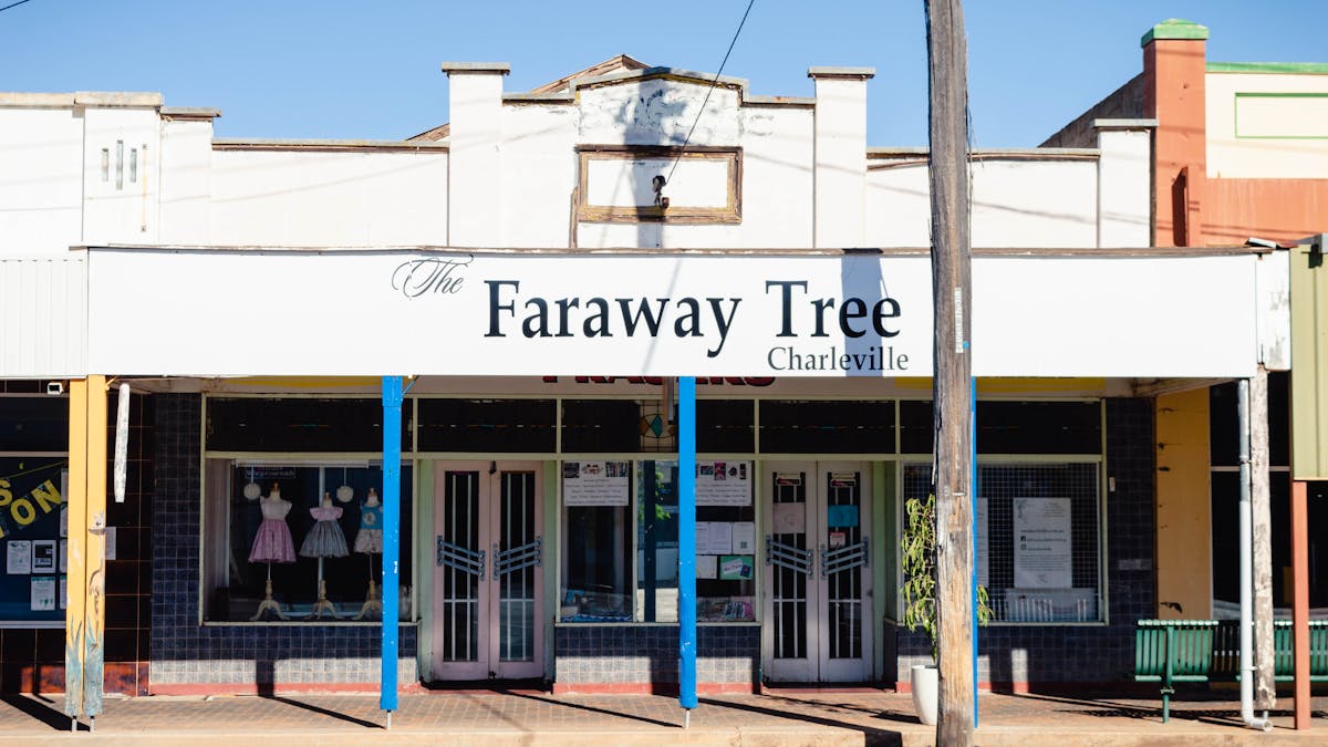 Outside the Faraway Tree Charleville shop