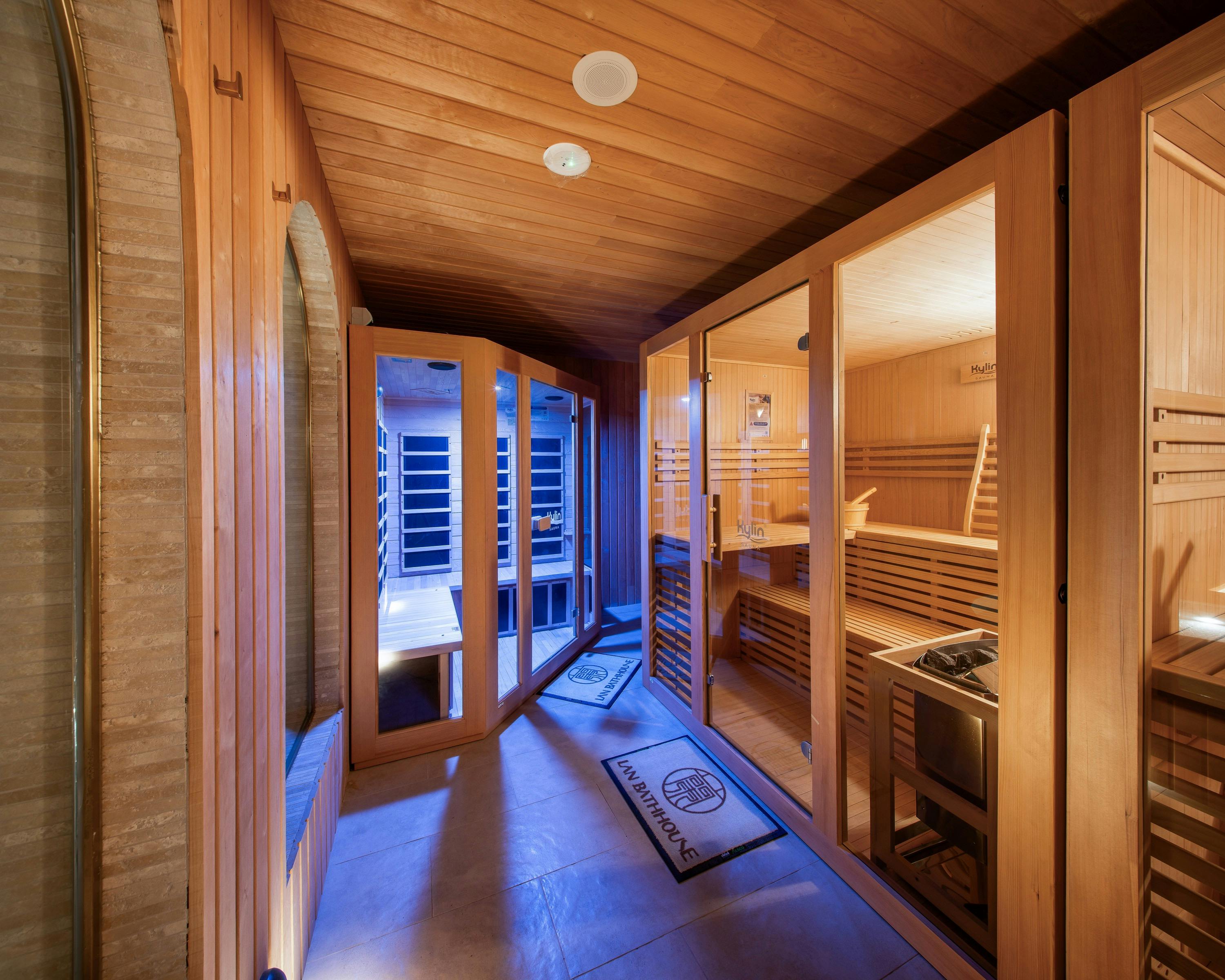 Sauna at LAN BATHHOUSE Fortitude Valley