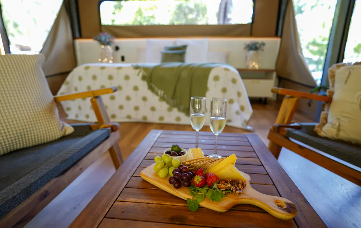 Noosa North Shore Glamp & Graze Escape