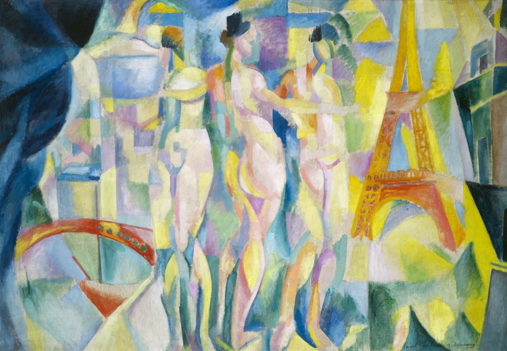 Robert Delaunay, The City of Paris, c.1911, oil on canvas.Toledo Museum of Art, Ohio, United States.