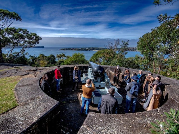Tunnels and Gunners Tour-Georges Heights-Mosman-Harbour Trust