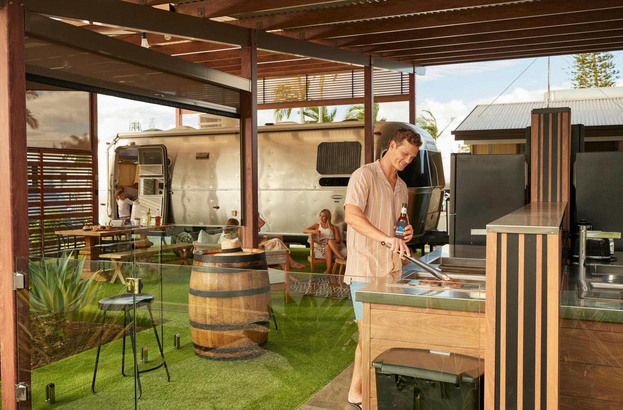 Airstream Glamping Caravan