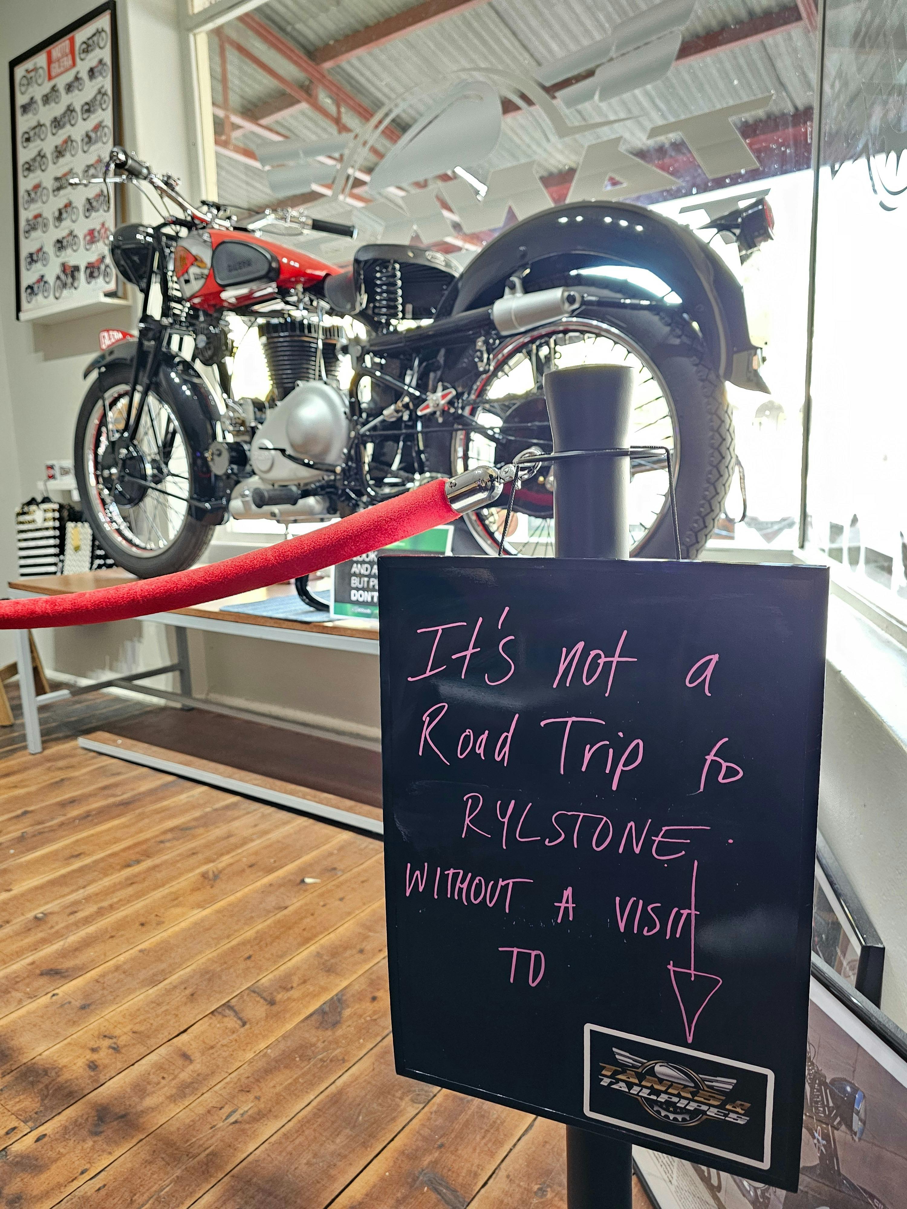 Beautiful Italian Motorcycle Waiting to o greet you