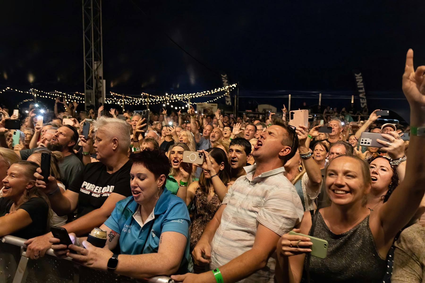 Music fans in their happy place at Airlie Beach Festival of Music
