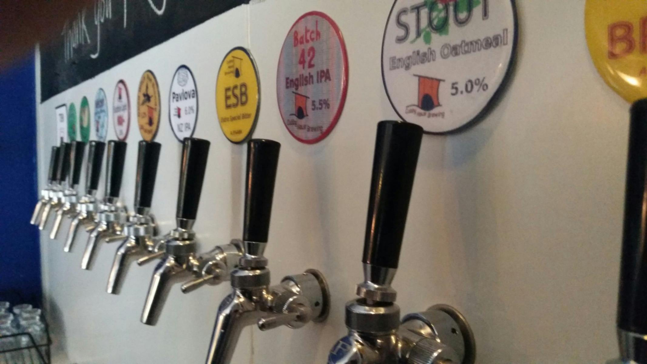 Beer taps