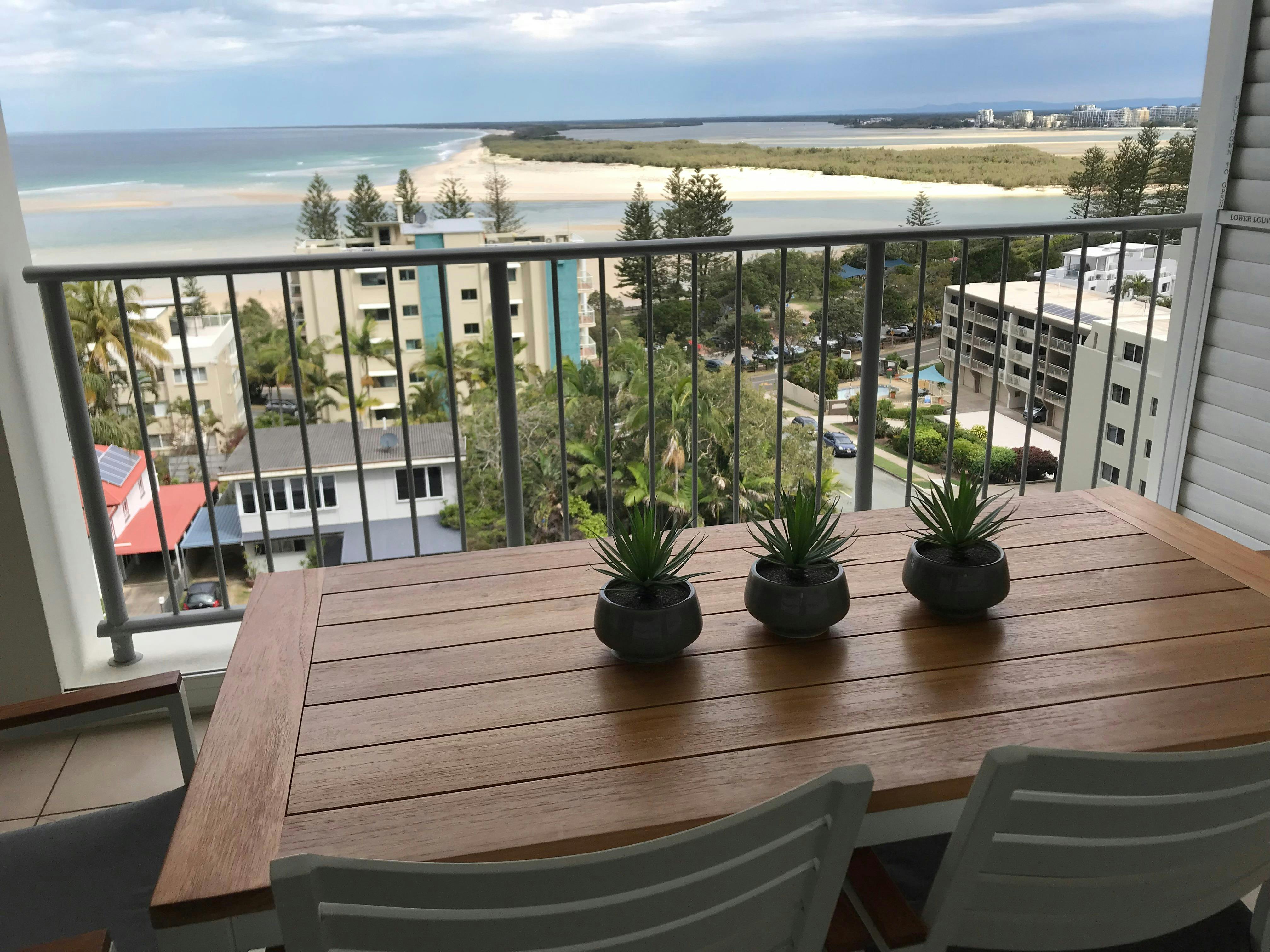 Enjoy the all-round views from 2 balconies. Coastal vistas and hinterland scenes including sunsets