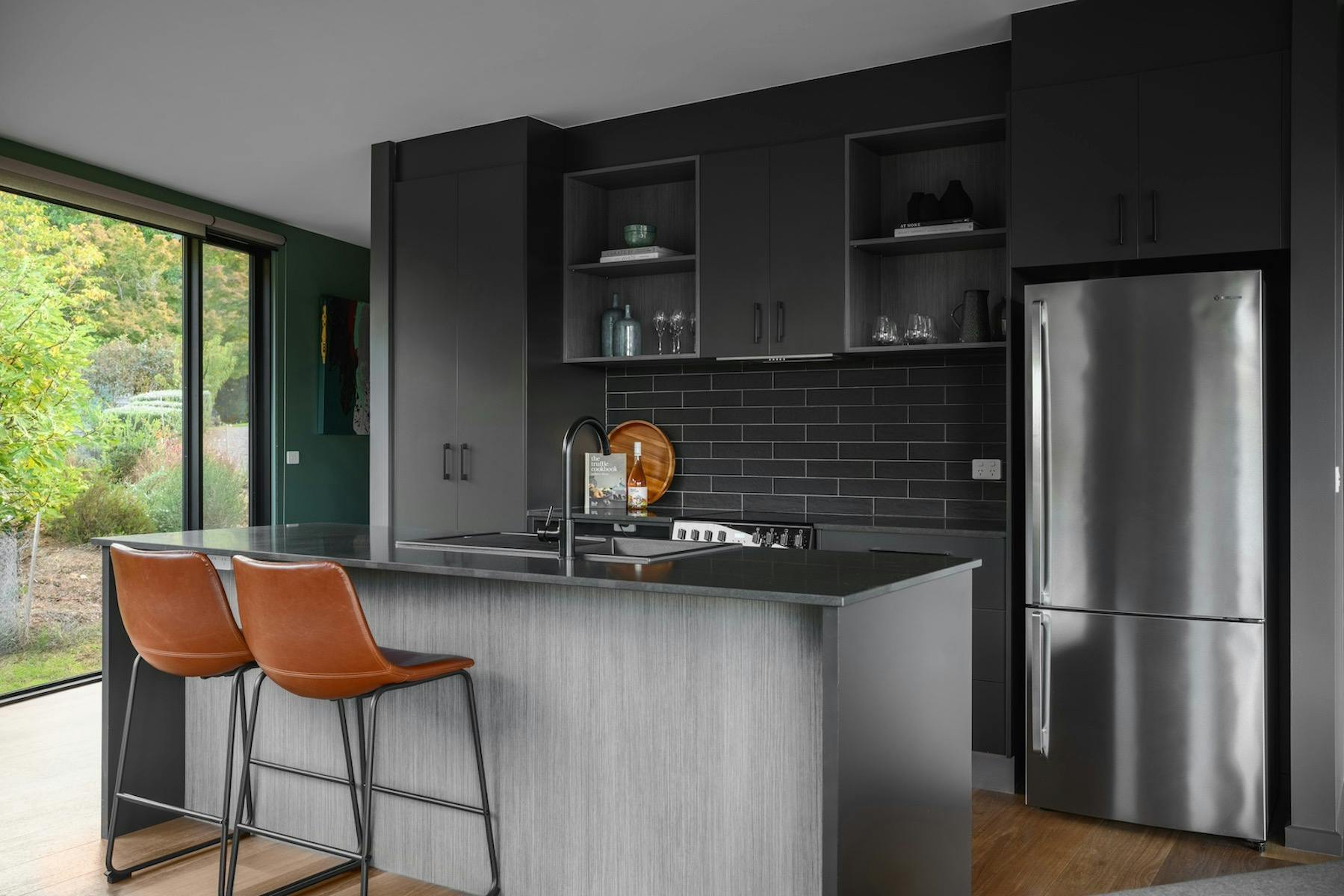 kitchen the view bright