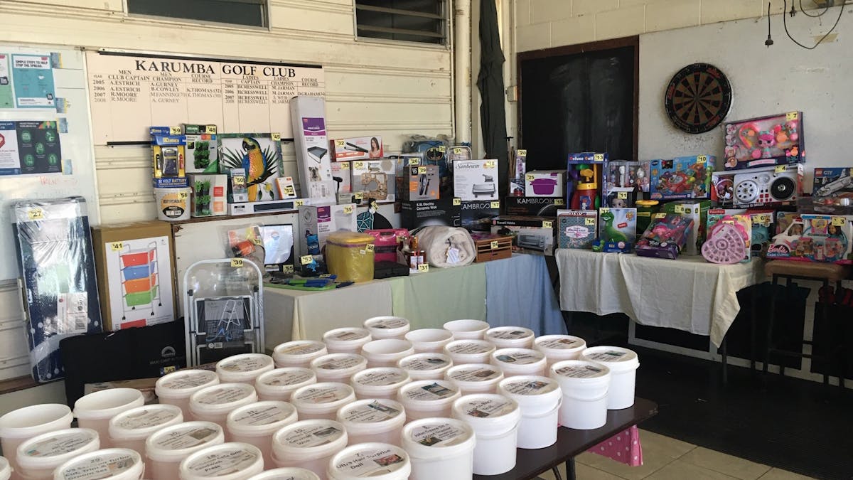 Lots of prizes to be won in our cent sale