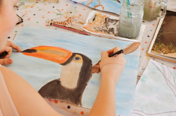 Watercolour Animals 5-12years