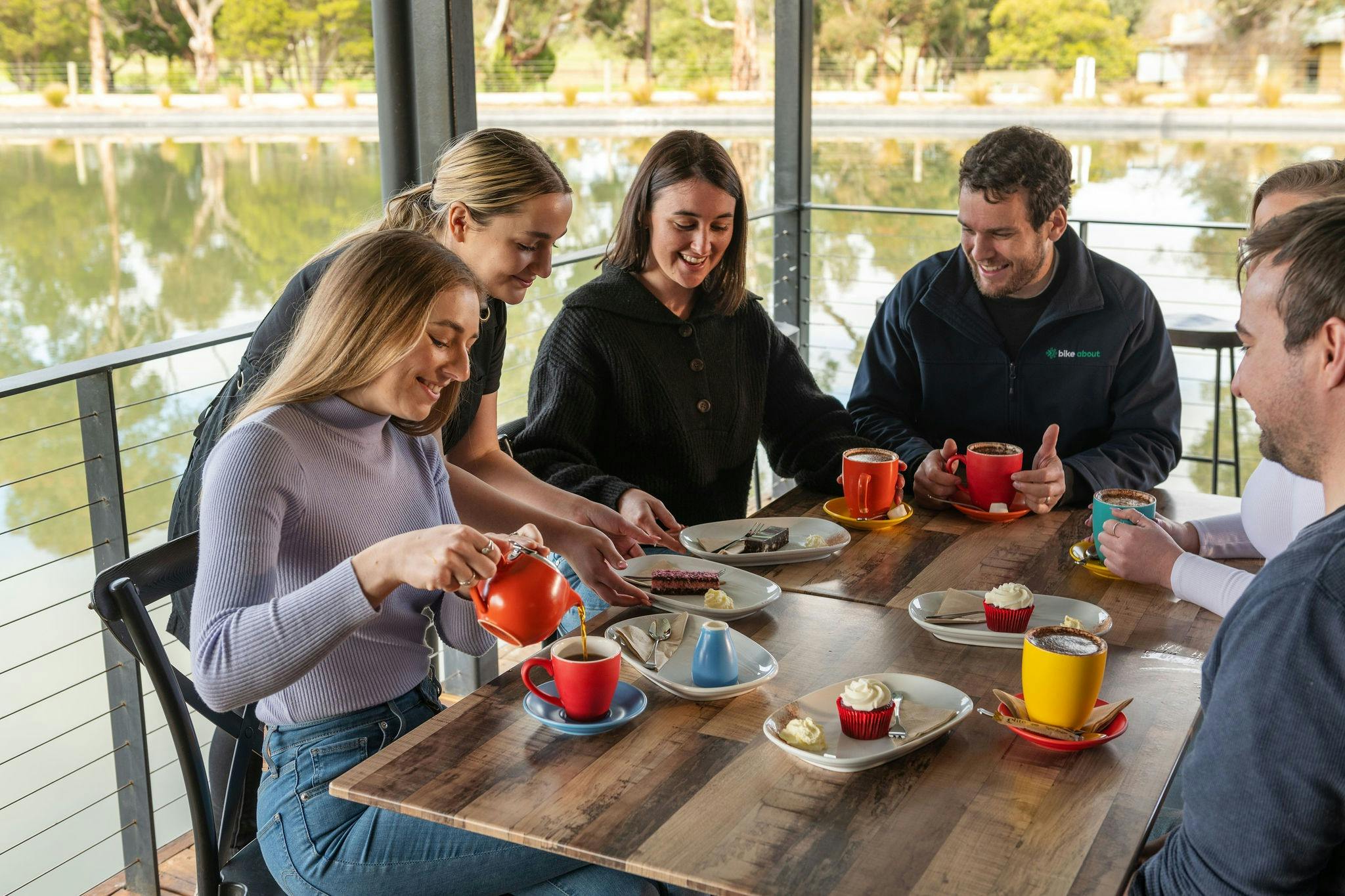 Enjoy a coffee and cake at the Barossa Valley Chocolate Company