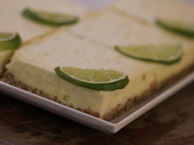 Lime & Coconut Cheesecake