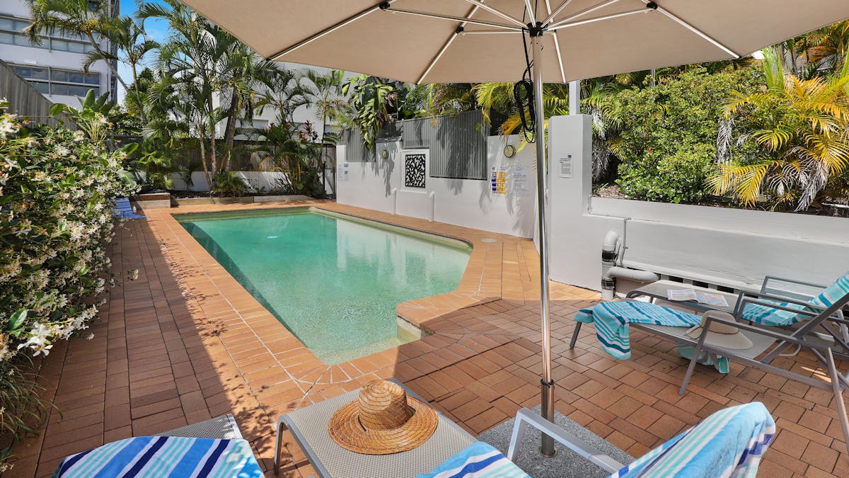 relax by our heated pool