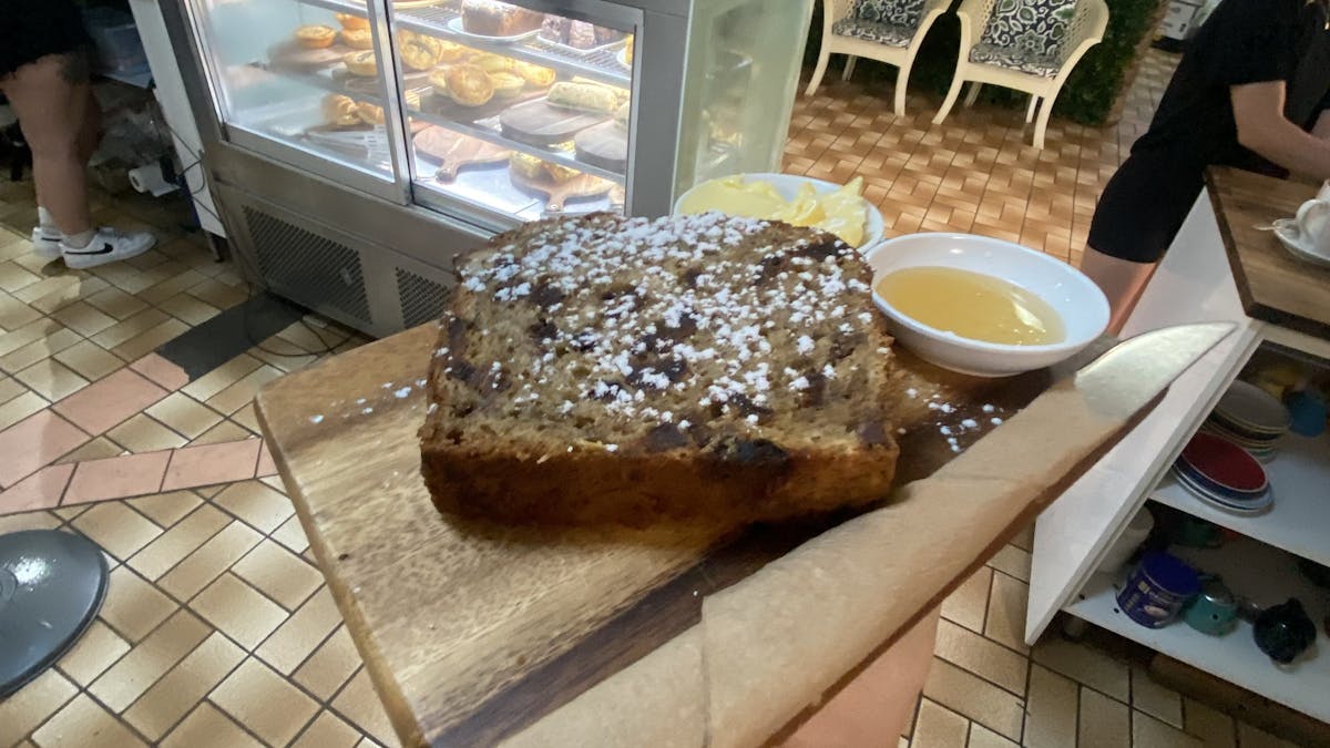 Banana Bread, Shanti Cafe, Mission Beach Qld