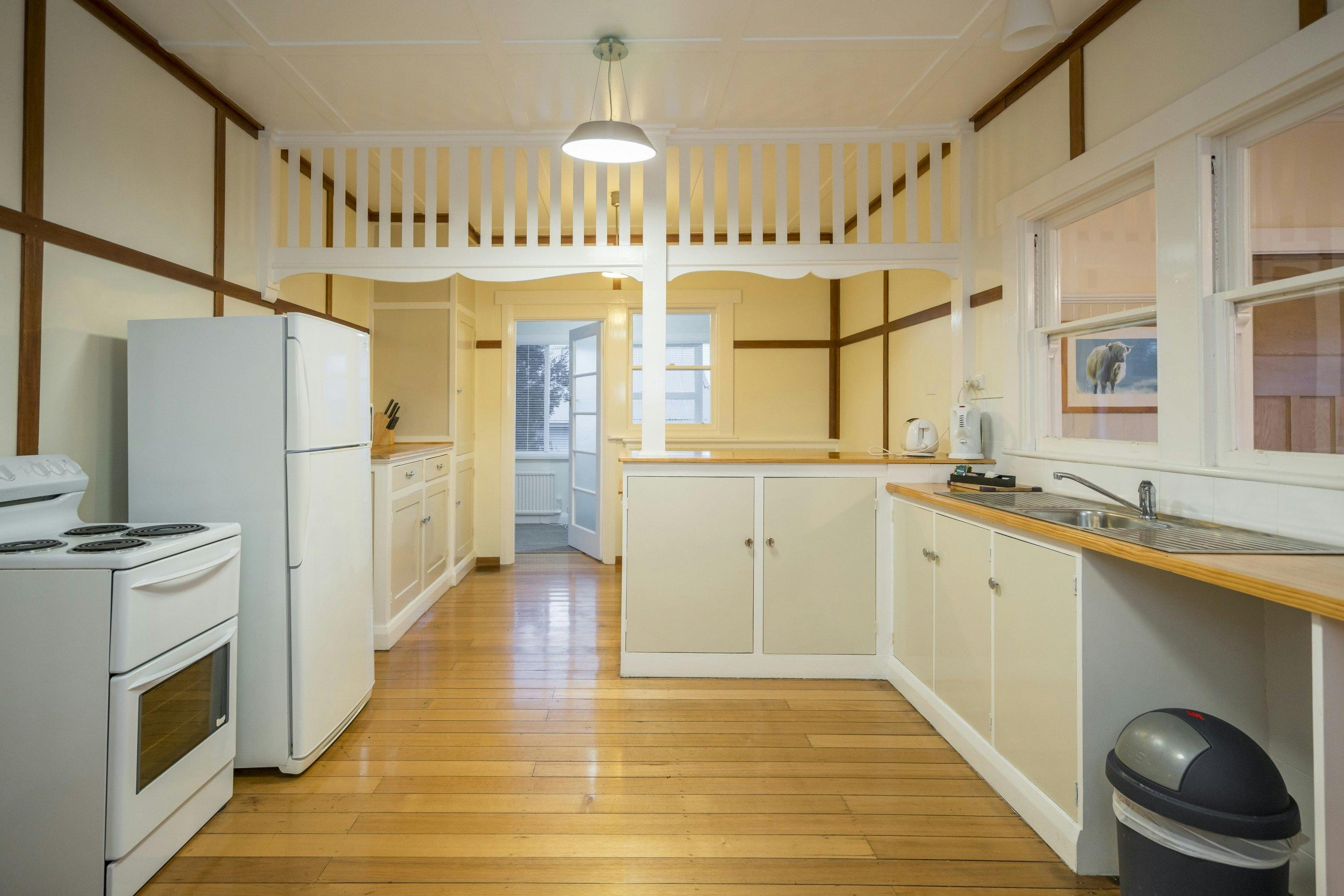 Tarraleah Estate's Art Deco cottages fully self contained kitchens