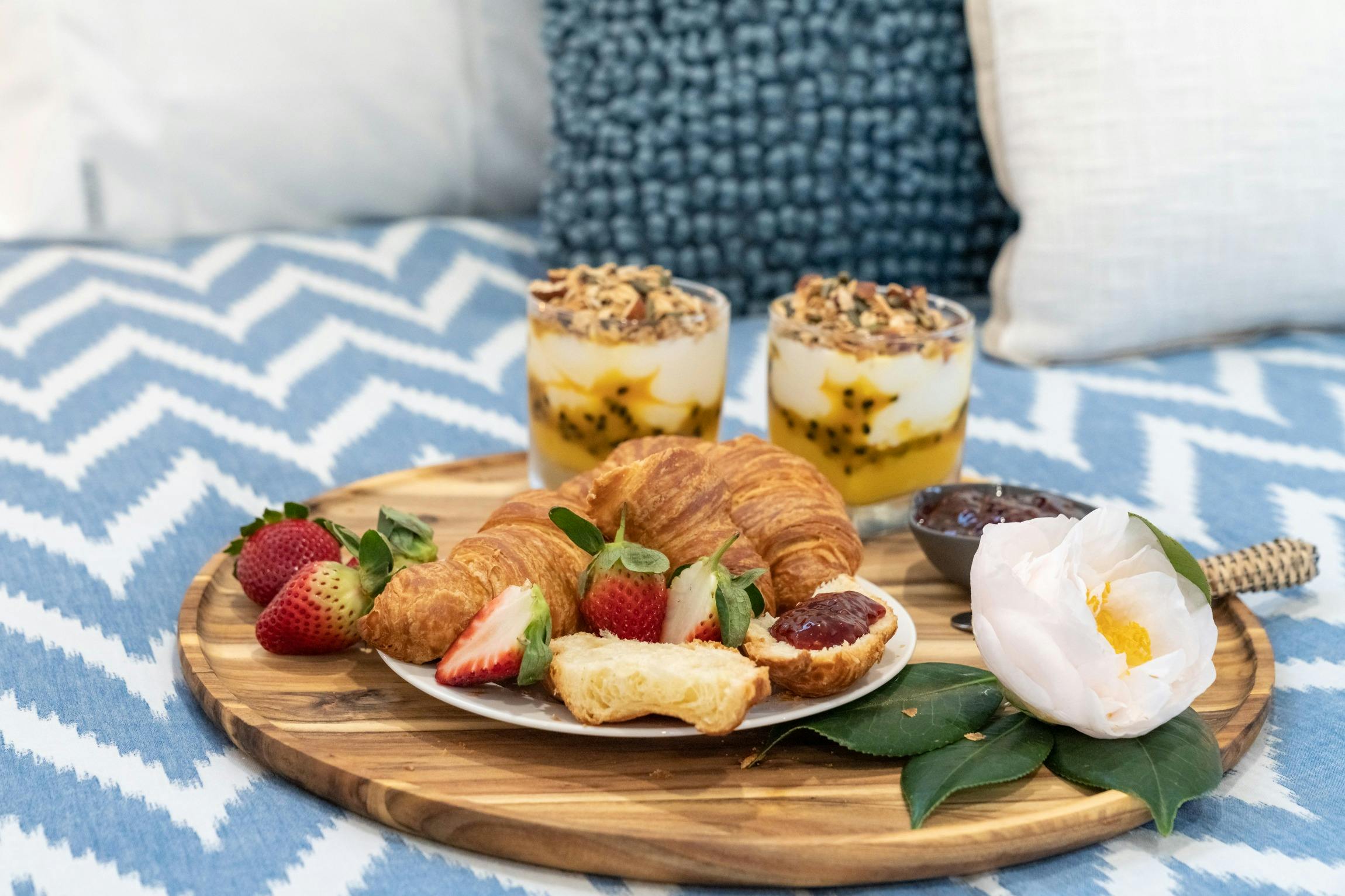 주방에서 직접 아침 식사를 만들어보세요