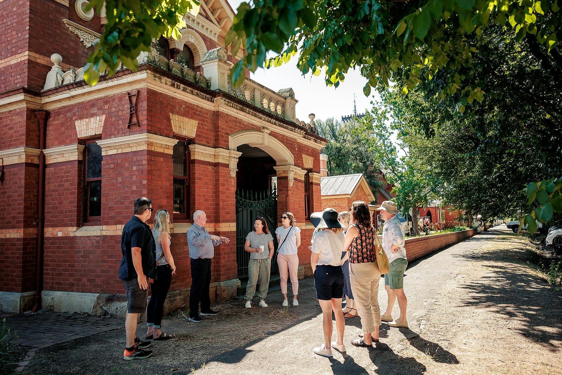 The Old Benalla Court House is one of the highlights of the tour.