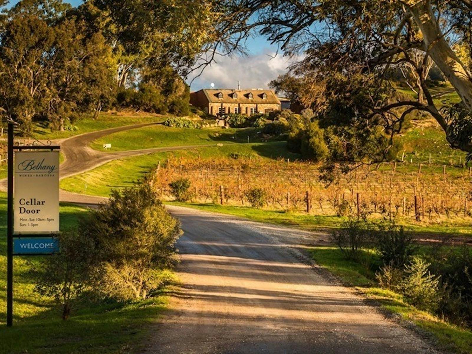 Entrance to Bethany Wines