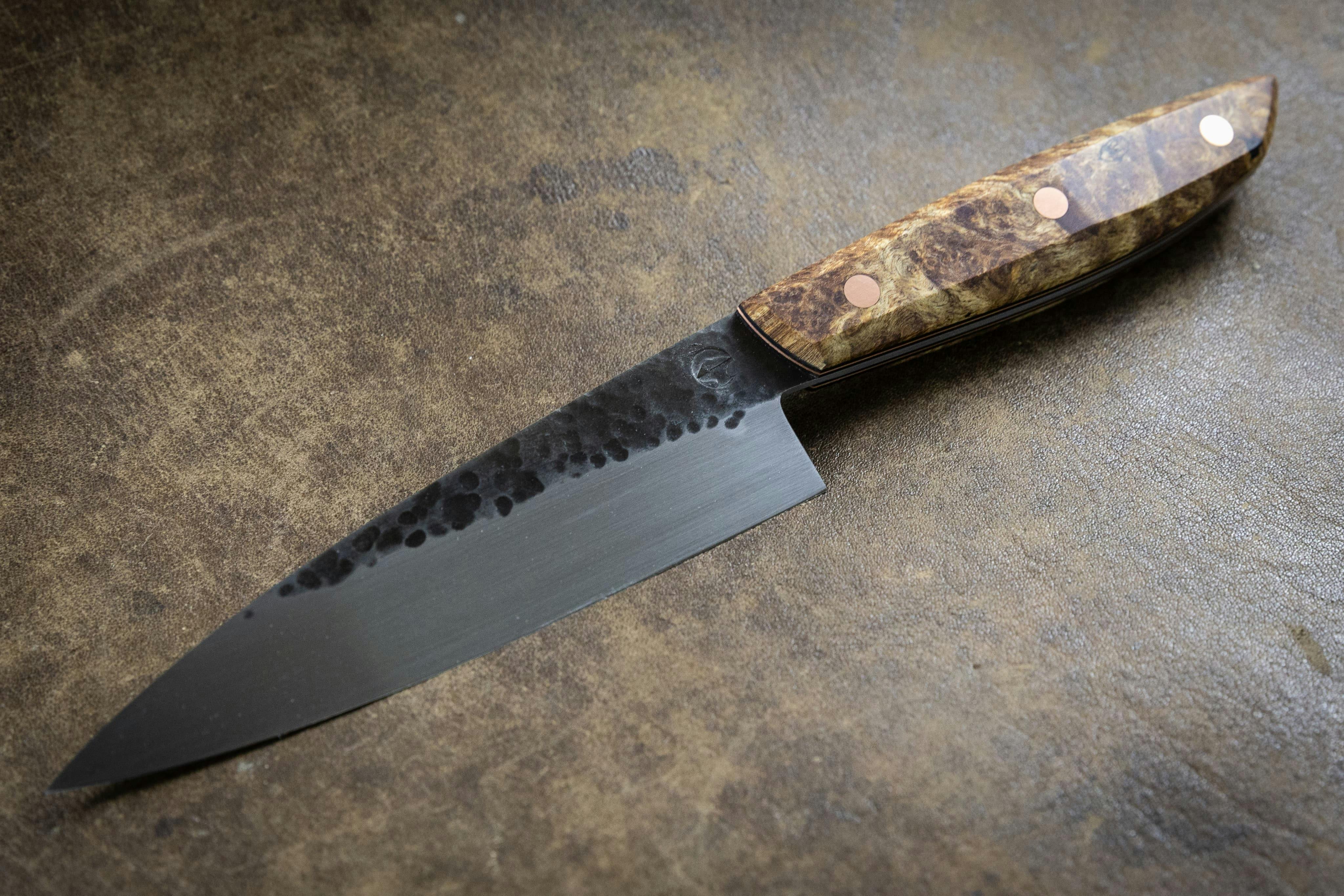 handmade stainless steel Japanese kitchen knife