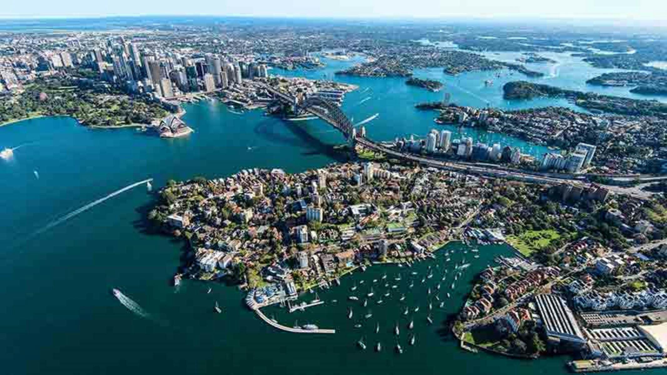 hunter valley scenic flight sydney harbour