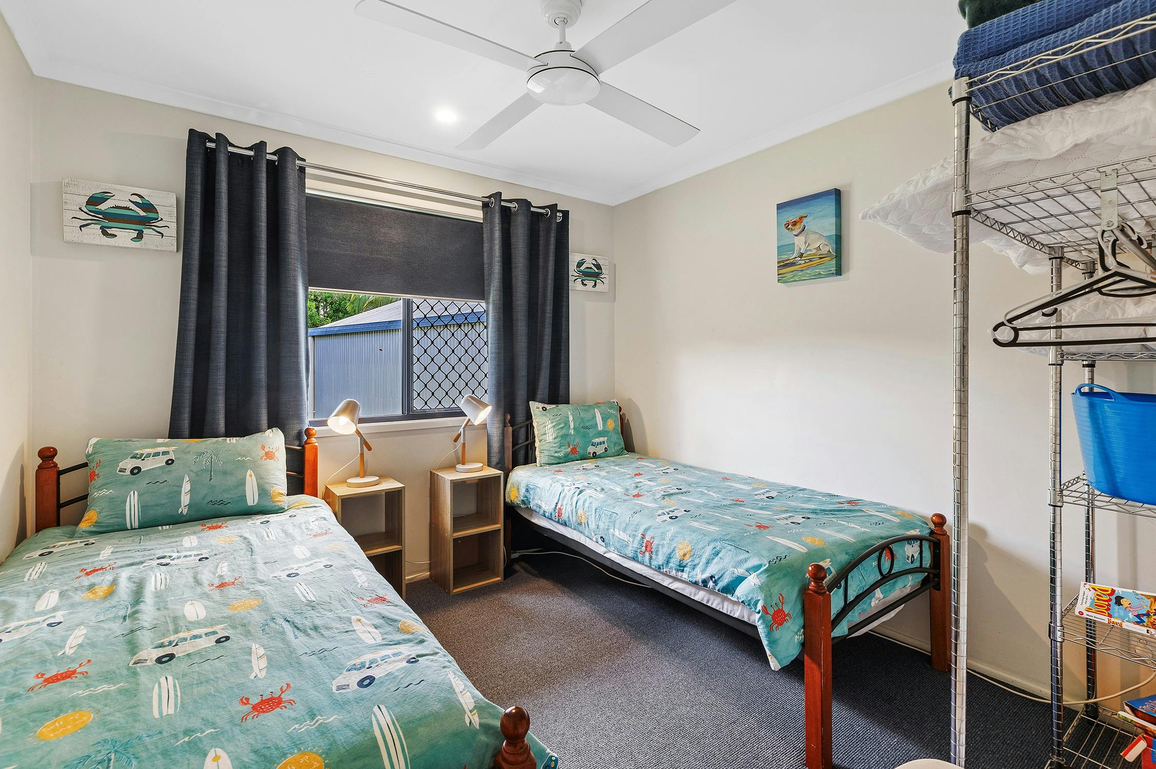 3rd Bedroom - 2 x Single Beds