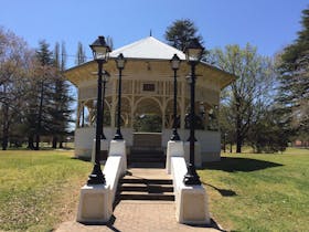 Rotunda at Jubilee Park, part of the Tenterfield Soundtrail