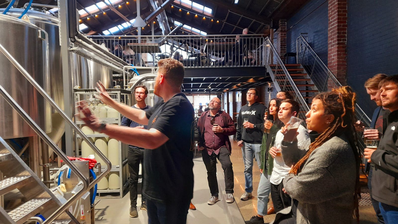 go behind the scenes with a micro brewery tour