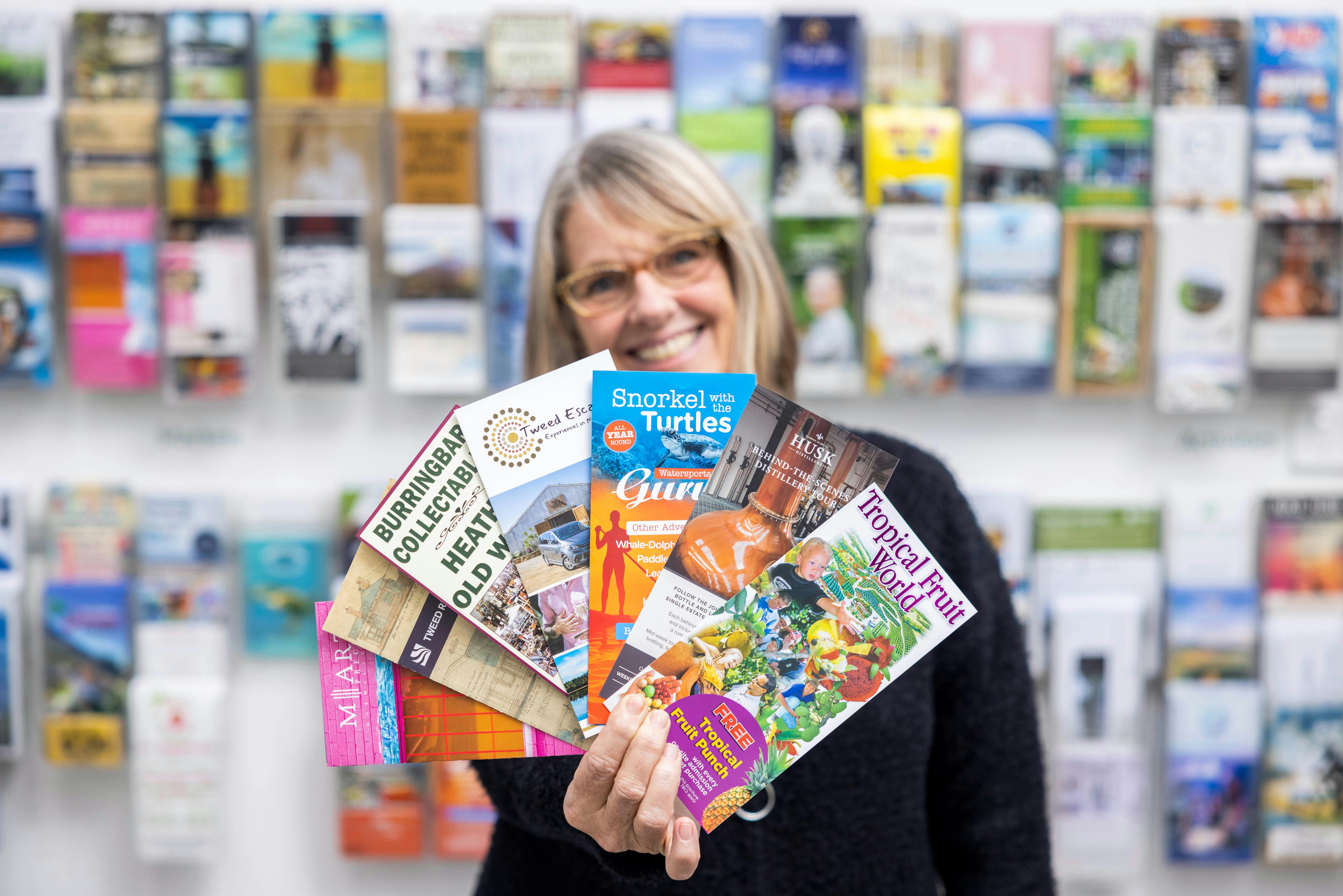 Local experience and attraction brochures available