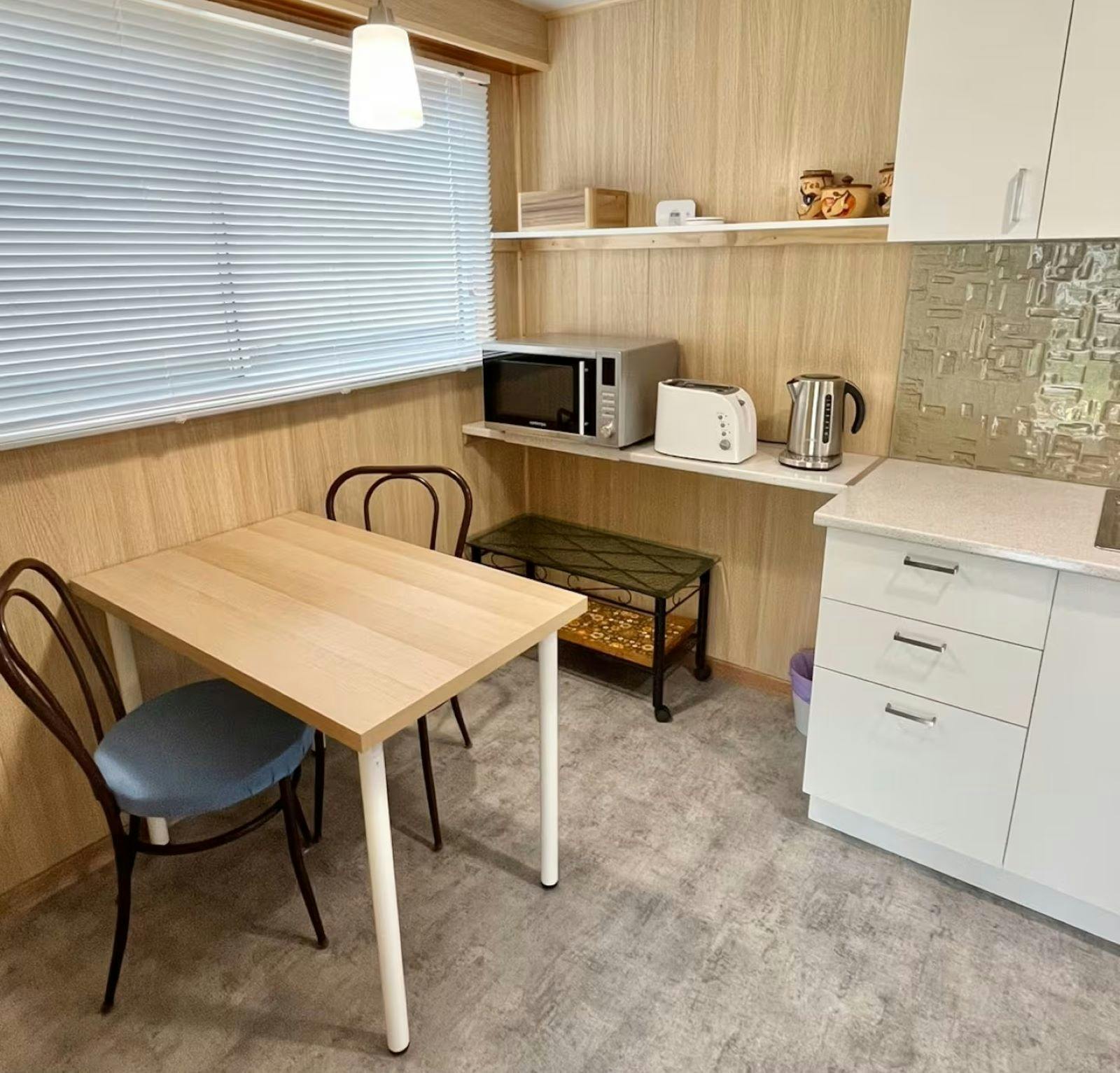 Garden Studio Stay - Airbnb- Kitchen area