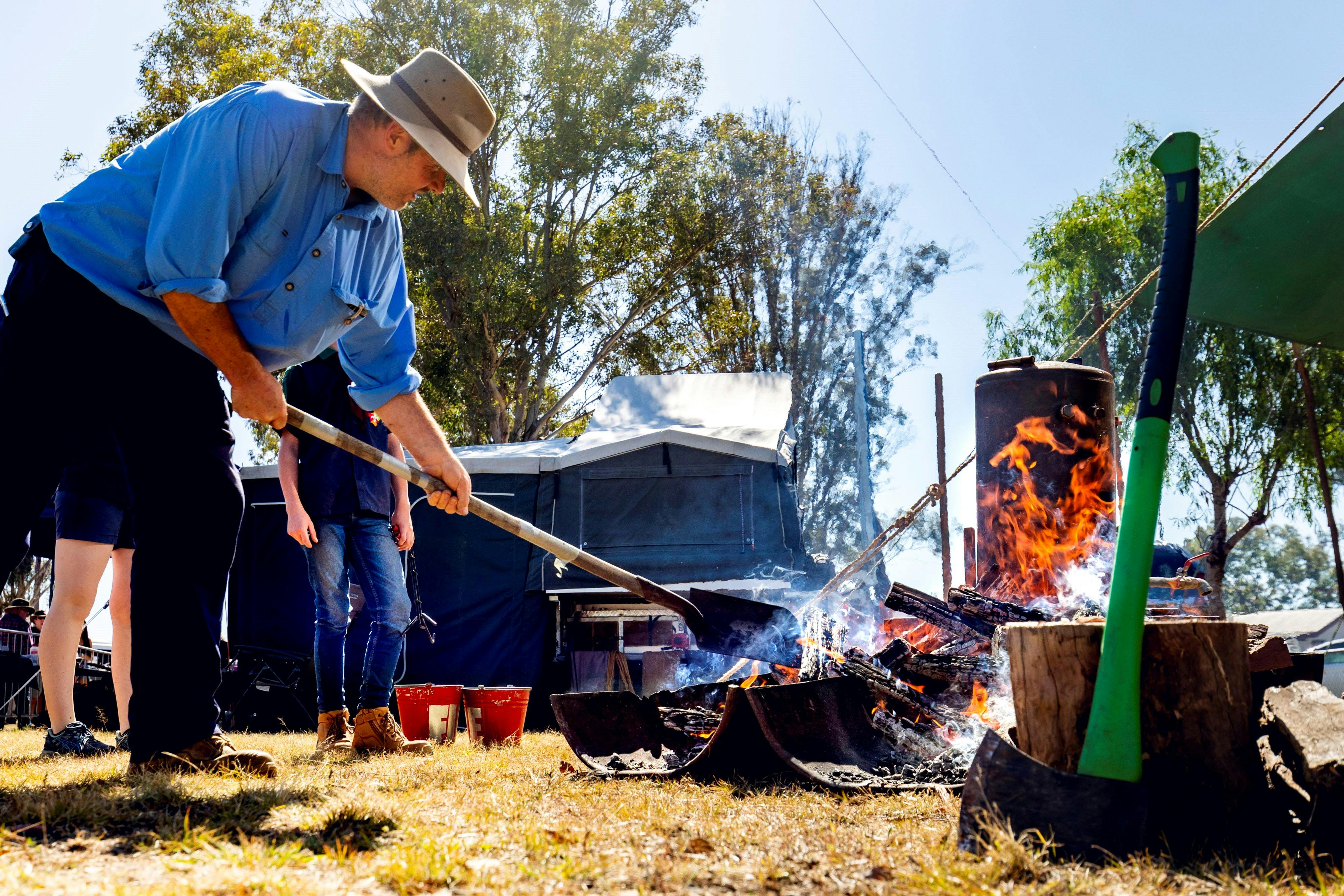 Australian Camp Oven Festival cooking competition
