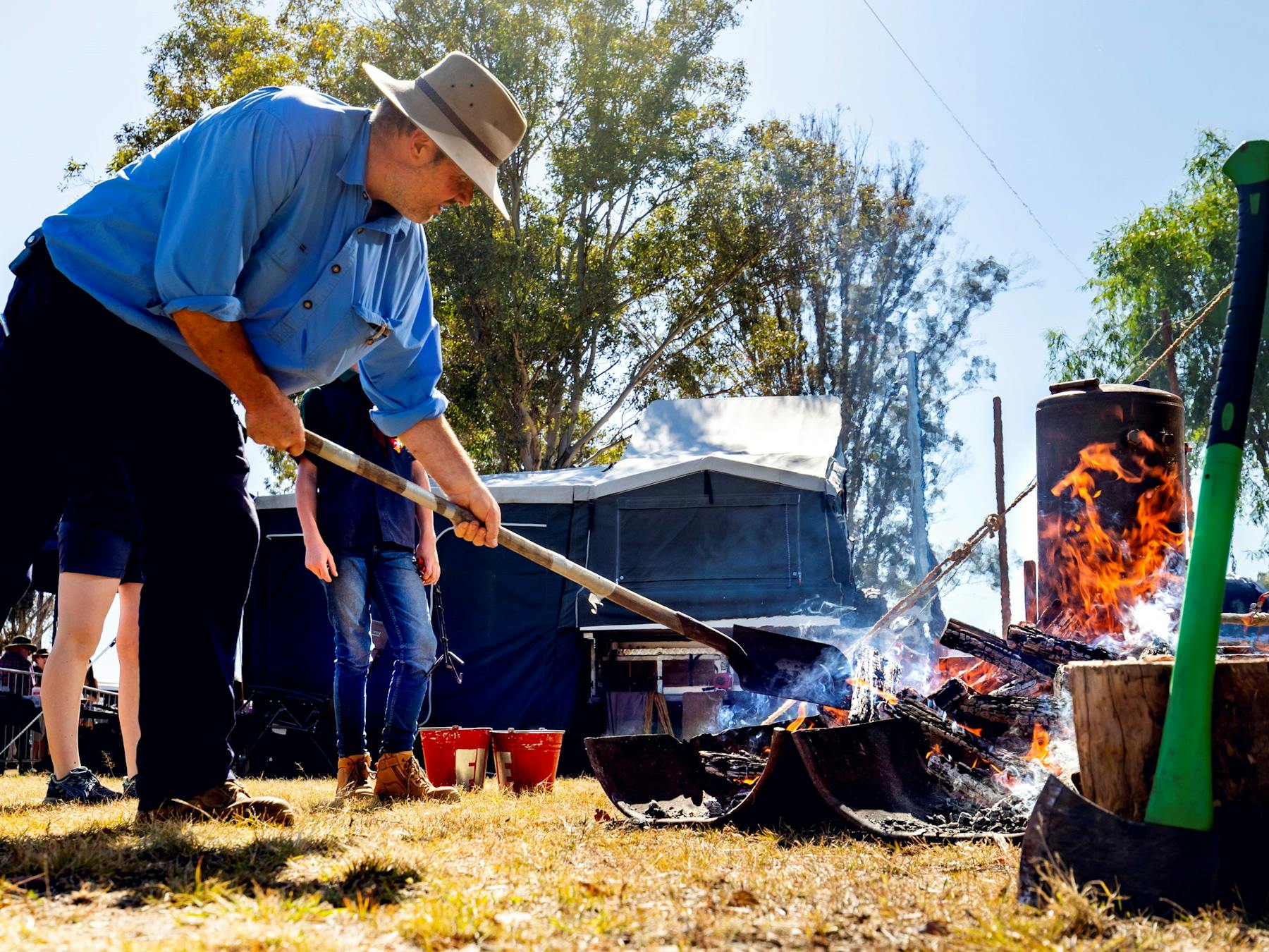 Australian Camp Oven Festival cooking competition