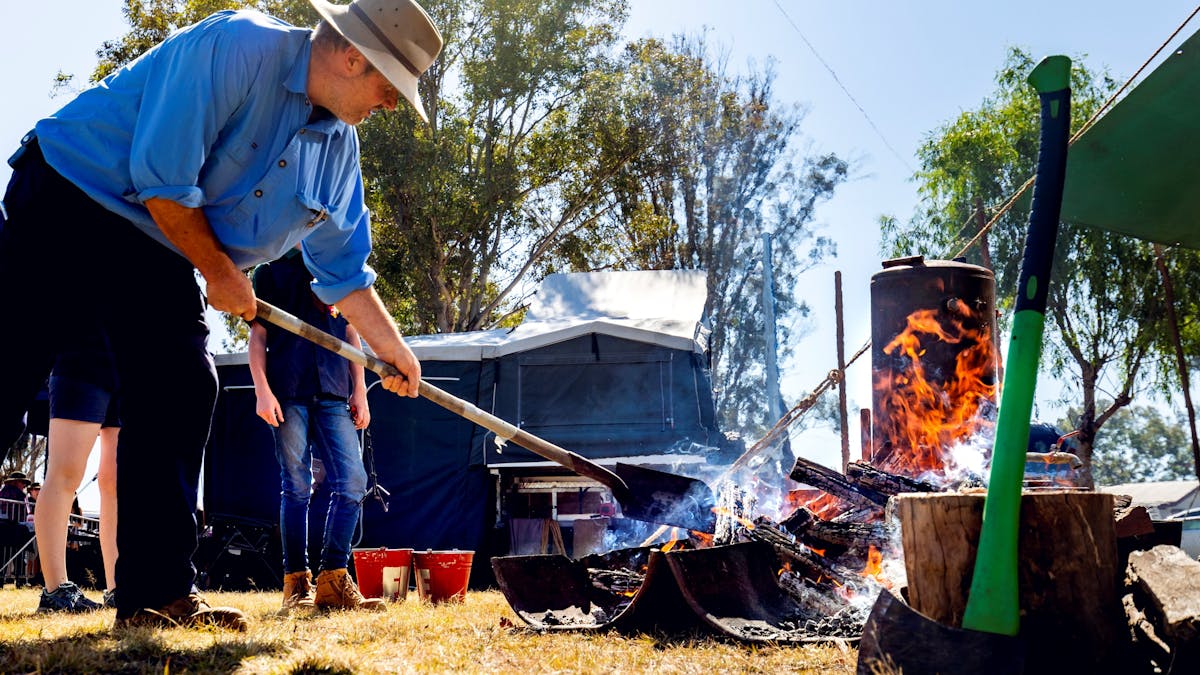 Australian Camp Oven Festival cooking competition