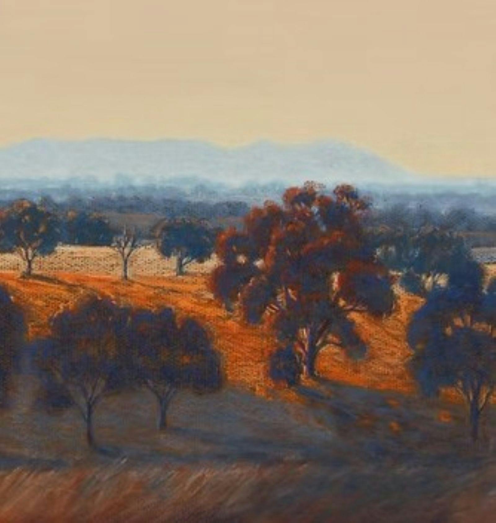 Landscape painting by Therese Crowe