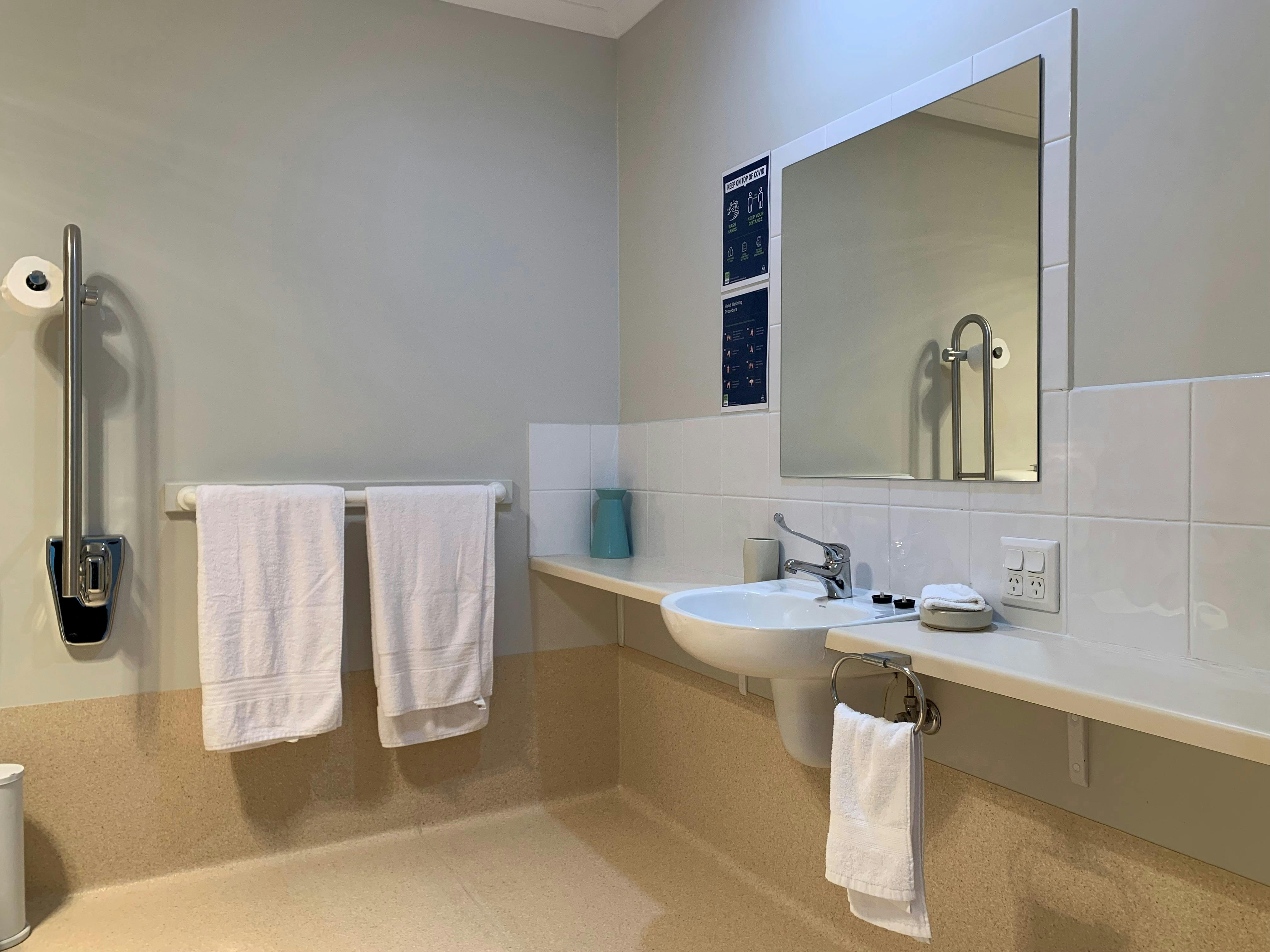 Unit 2 accessible bathroom