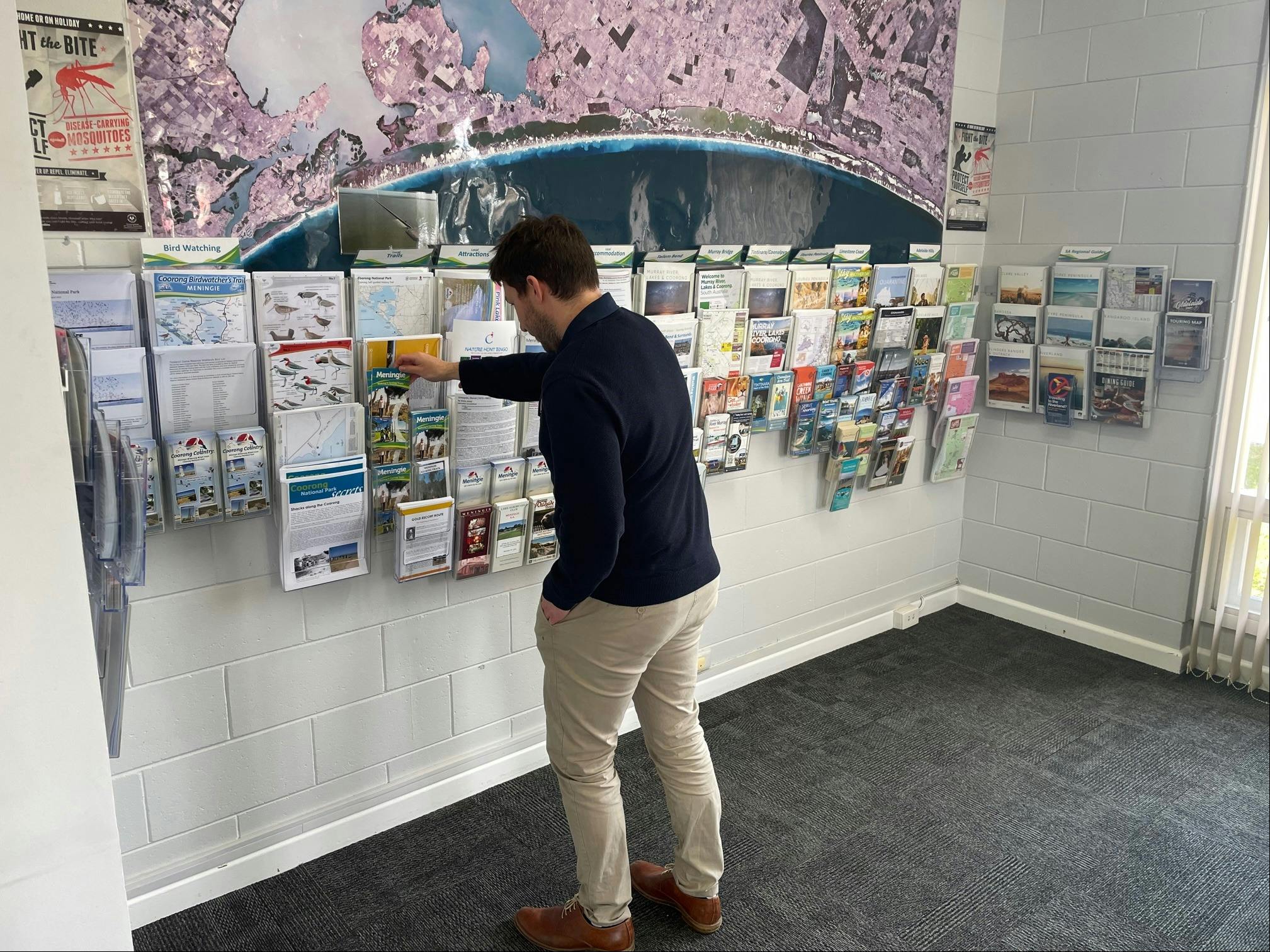 Lots of local and tourist information available